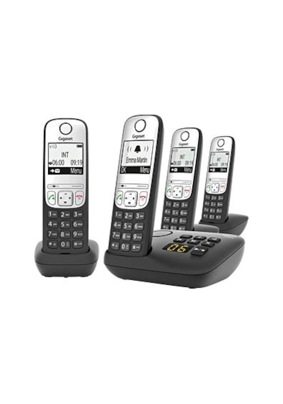 Gigaset A690A Quad 4 Ahizeli Telesekreterli Telsiz Telefon