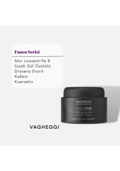 Vagheggi Fuoco Plus Black Sculpting Cream 200 Ml