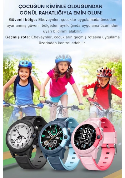 Wearfitpro D36 4G Sim Kartlı Akıllı Çocuk Saati (İthalatçı Garantili)