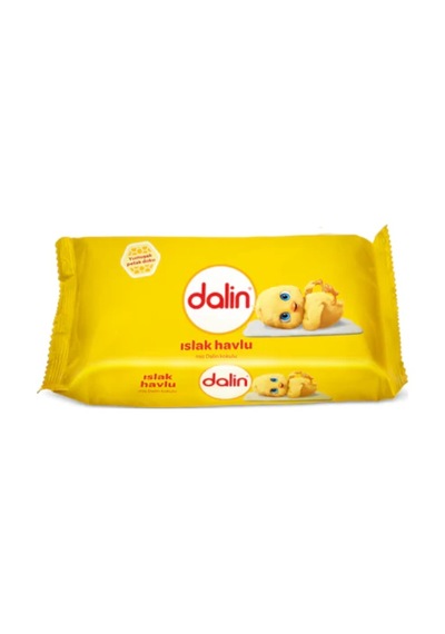 Dalin Yumuşak Petek Dokulu Islak Havlu 12 X 56'Lı
