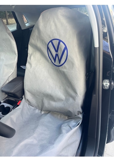 Baskılı Koltuk Kılıfı 2 Li Takım Volkswagen Logolu