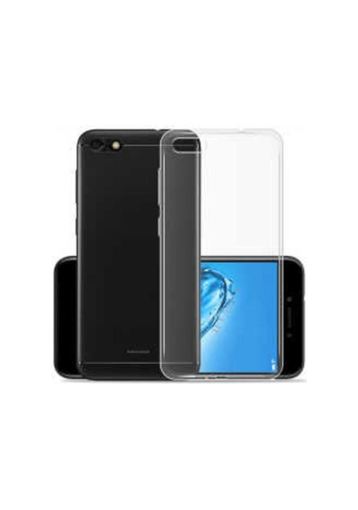 Xiaomi Redmi 6a Kılıf Zore Süper Silikon Kapak Renksiz
