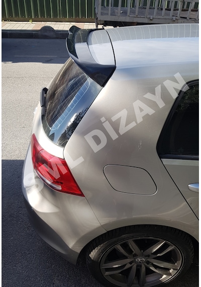 Golf 7 Rline Spoiler Parlak Siyah