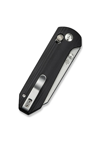 Civivi Yonder Thumb Stud & Crossbar Lock Knife Black G10 Handle Kamp Çakı Siyah
