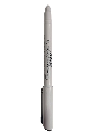 Teknik Çizim Kalemi Kaligrafi Kalemi 0.1 Mm Siyah