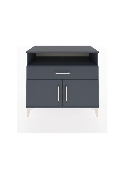 Hyperion Şifonyer 2 Raflı Tek Çekmeceli 2 Kapaklı 88x44x80 Antrasit-antrasit Antrasit Hyperion Şifonyer 2 Raflı Tek Çekmeceli 2 Kapaklı 88x44x80 Antrasit-antrasit Antrasit