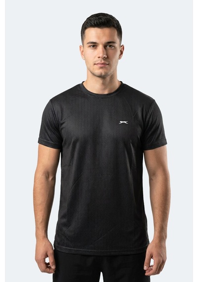 Slazenger Rıft Erkek Oversıze Siyah Tişört