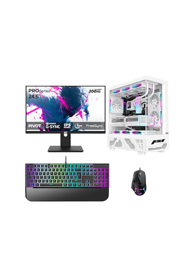 Dragos DRX8024 i7-14700KF 16 GB 512 GB NVMe SSD RTX5060 24.5" Free Dos Oem Paket Masaüstü Oyuncu Bilgisayarı