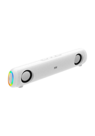 Soaiy SH10 Taşınabilir Kablosuz Bluetooth Hoparlör - Renkli Işıklı Ses Bombası - & USB & Aux - ZORE-219769