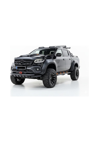 2017 Ve Üzeri Mercedes X Class Jumbo Çamurluk Kaplama Kabartma Koruma Seti Çi Ft Depo