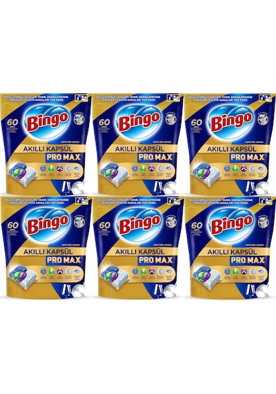 Bingo Akıllı Kapsül Pro Max Bulaşık Makinesi Deterjanı 360 Adet