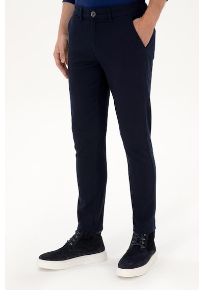 U.s. Polo Assn. Erkek Dokuma Spor Pantolon 2237487 Vr033lacivert