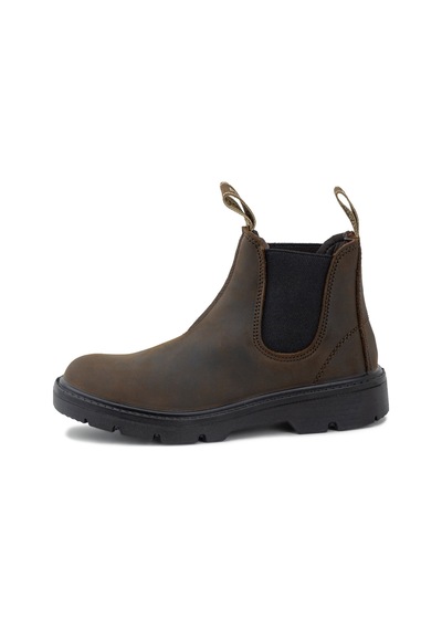 743 Marron Osc Erkek 9080 Natural World Bota Chelsea Nobuck Elastıcos 743 Marron Osc