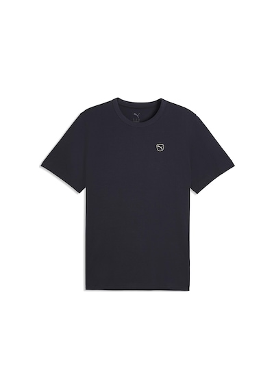 Puma Ess Elevated Erkek Lacivert Günlük Stil T-shirt 69570316 Mavi