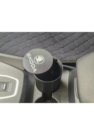 Skoda Araç Çöp Kutusu , Skoda Araç Bardaklık Çöp Kovası , Skoda Araç Bardaklık Çöp Kutusu