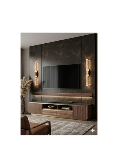 Bubblelight Medium 40 Cm Modern Tasarım Led Aplik - Duvar Lambası - Gold - Pilli - Günışığı Çok Renkli