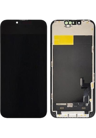 Apple Uyumlu iPhone 13 İle Ekran Dokunmatik Siyah
