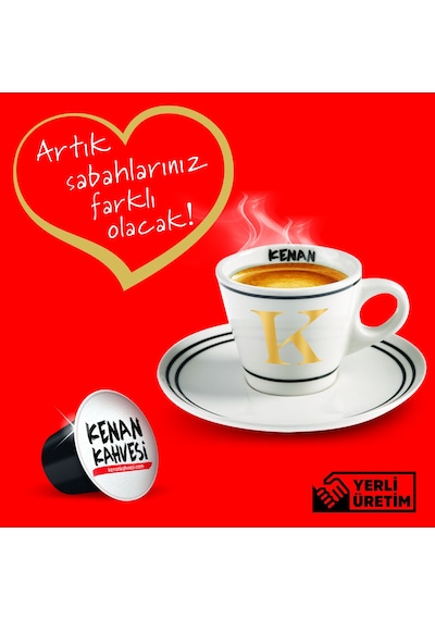 Espressomm Kenan Kahvesi Kapsül Kahve Nespresso® Uyumlu 10 x 10'lu