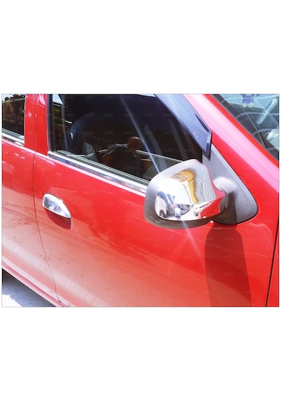 Dacia Sandero Paslanmaz Krom Ayna Kapağı 2 Prç. 2006-2012