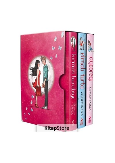 Ayçöreği - Elmalı Turta - Kırmızı Kurabiye 3 Kitap Set Cilt...