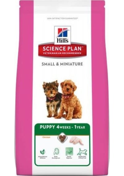 Hill's Small & Miniature Tavuklu Küçük Irk Yavru Köpek Maması 1500 G