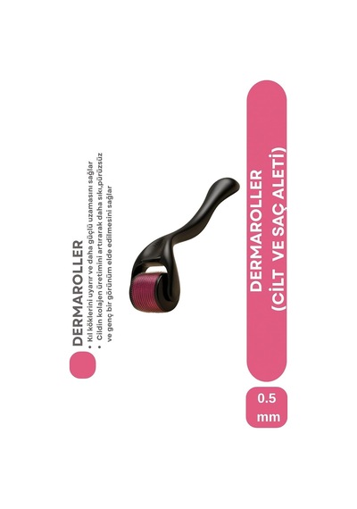 Tr Titanyum Iğneli Derma Roller 0.5 Mm Drs50