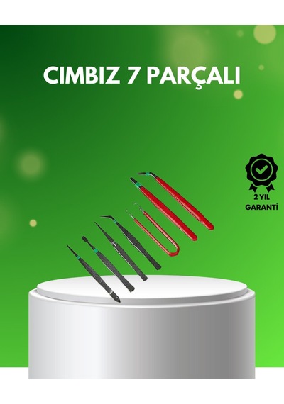 Northcity 7 Parça Hassas Çelik Cımbız Seti - Elektronik, Saat Ve Hobi Tamiri İçin Esd Korumalı