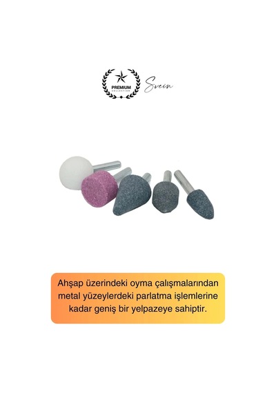 Premium 10 Parça Hobi Gravür Taşlama Ucu Mini Metal Ahşap Oyma Seti Parlatma Zımparalama Fırçalama
