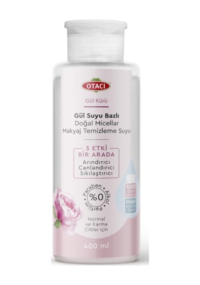 Otacı Gül Kürü Micellar Makyaj Temizleme Suyu 400 ML