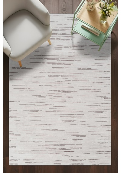 Villadia Home Textile Kaymaz Taban Modern Desen Halı Yolluk Leke Tutmaz Kolay Temizlenir Koridor Salon Yatak Mutfak Odası Vd4040kahve Kahve