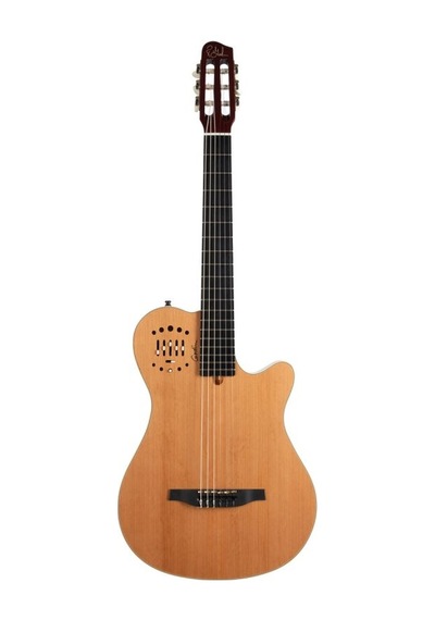 Godin Multiac Grand Concert Deluxe Elektro Klasik Gitar (Natural)