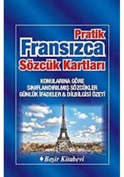 Pratik Fransızca Sözcük Kartları - Beşir Kitabevi