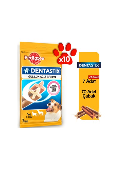 Pedigree Dentastix Small 7'li Köpek Ödülü 10 x 110 G