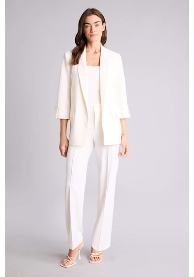 Defacto - Oversıze Basıc Blazer Ceket C3215AX26SM Beyaz