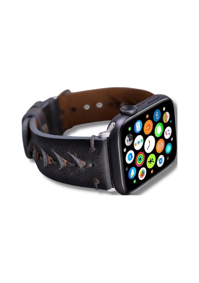 Apple Watch Uyumlu Deri Kordon 42-44-45mm Boras Vs4ef Diğer