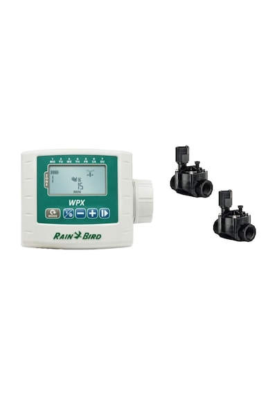 RAINBIRD WPX-2 KONTROL ÜNİTESİ VE SELENOİD VANA SETİ (2 İSTASYON)
