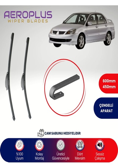 Aeroplus Mitsubishi Lancer Muz Silecek Takımı 2000-2010