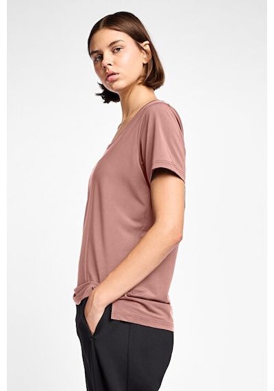 Lescon Kadın Antrenman Kısa Kol T-shirt 25b-2057 KIrmızı