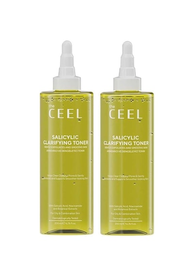Salisilik Asit Tonik 2x200 Ml - Niacinamide, Sitrik Asit Ve Zinc Pca İçeren Yağ Dengeleyici Ve Gözenek Görünümü Dengeleyici Yüz Toniği, Yağlı Ve Karma Ciltler İçin