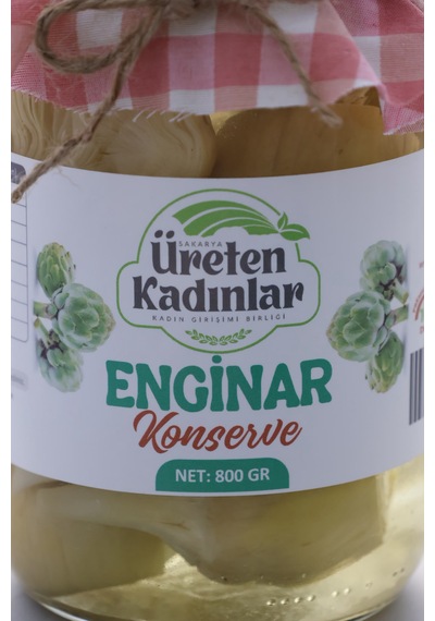Enginar Konservesi 800 G Geleneksel Ev Yapımı Enginar