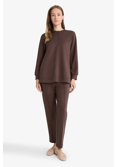 Defacto Regular Fit Bisiklet Yaka Uzun Kollu Tunik F5117ax25aubn540