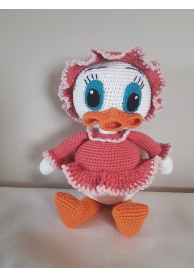Amigurumi Sevimli Ördek Oyuncak