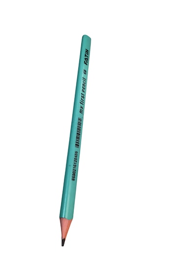 Fatih Kurşun Kalem Jumbo Üçgen Başlangıç Kalemi Pastel Yeşil Çok Renkli
