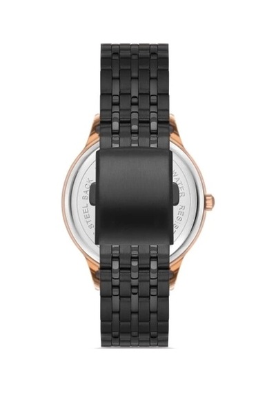 Ferro Siyah Çelik Kordon Erkek Kol Saati F11932a-r Rose Gold