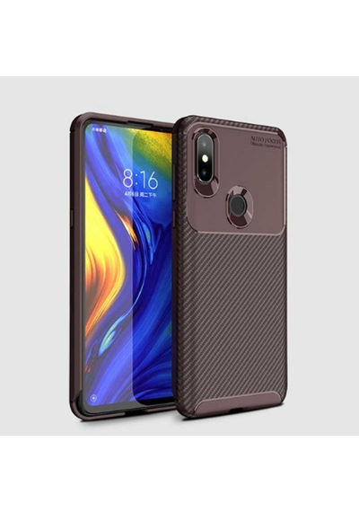 Xiaomi Mi Mix 3 Kilif Karbon Silikon Case 389460811