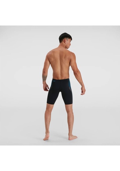 Speedo Tech Panel Jammer Erkek Yüzücü Mayosu Siyah