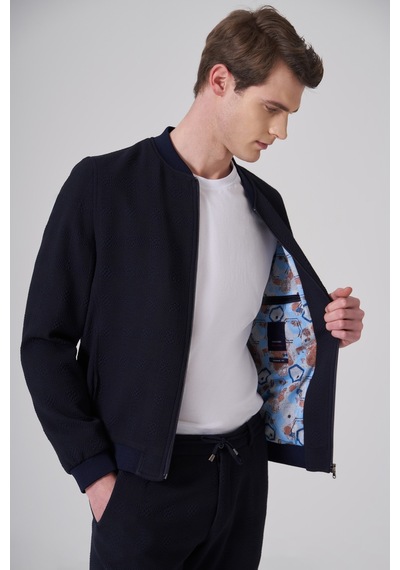Morven Erkek Lacivert Yazlık River Bomber Kısa Mont 26ys024002200 Lacivert