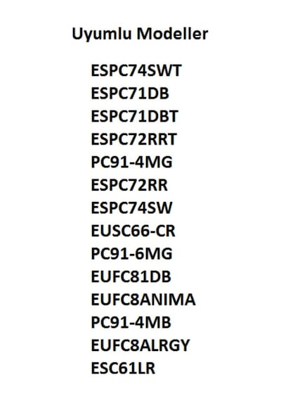 Electrolux Uyumlu Espc74Swt - Eufc8Alrgy  Teleskobik Boru