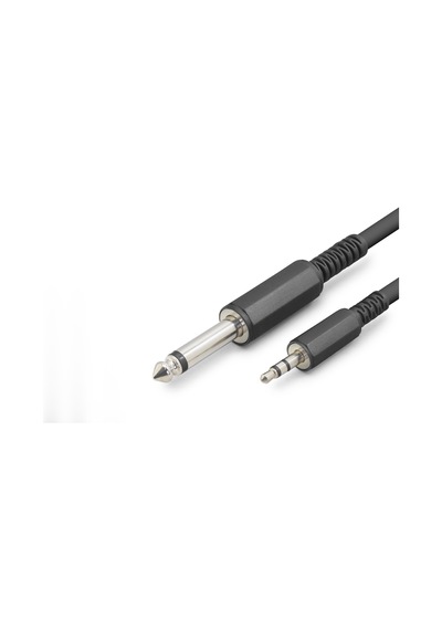 6.35mm To 3.5mm Gitar Kablosu 5 M - Siyah Hdx1078