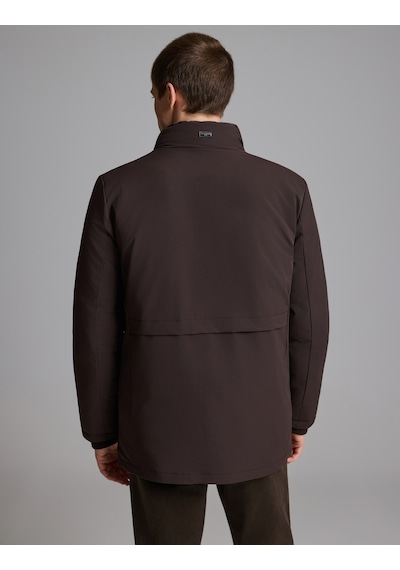 Pierre Cardin Koyu Kahverengi Dik Yaka Mont 50330215-vr084